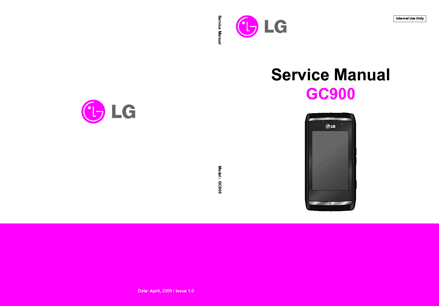 LG GC900 SM service manual