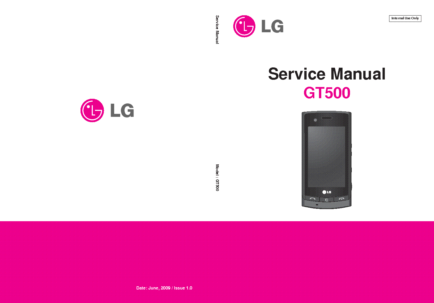 LG GT500 GT505 SVC ENG 090702 service manual