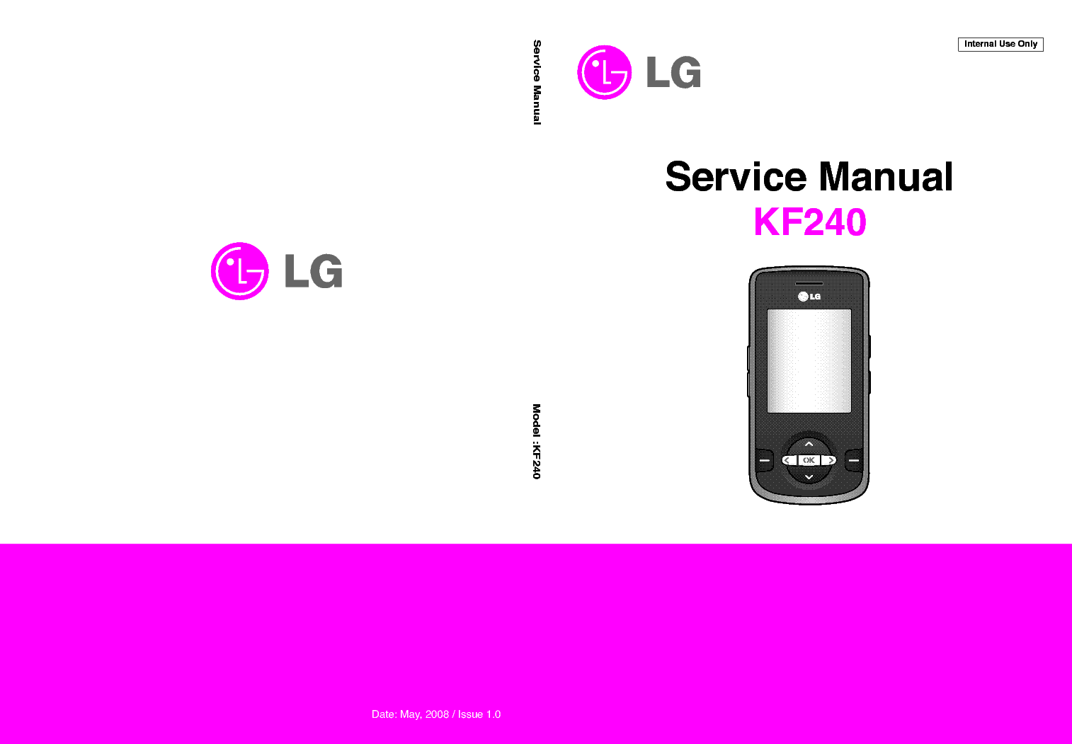 LG KF240 MANUAL PDF