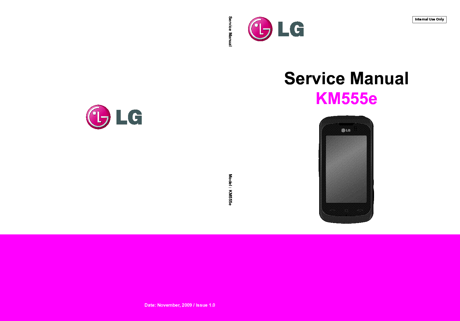 LG KM555E SVC ENG 091116 service manual