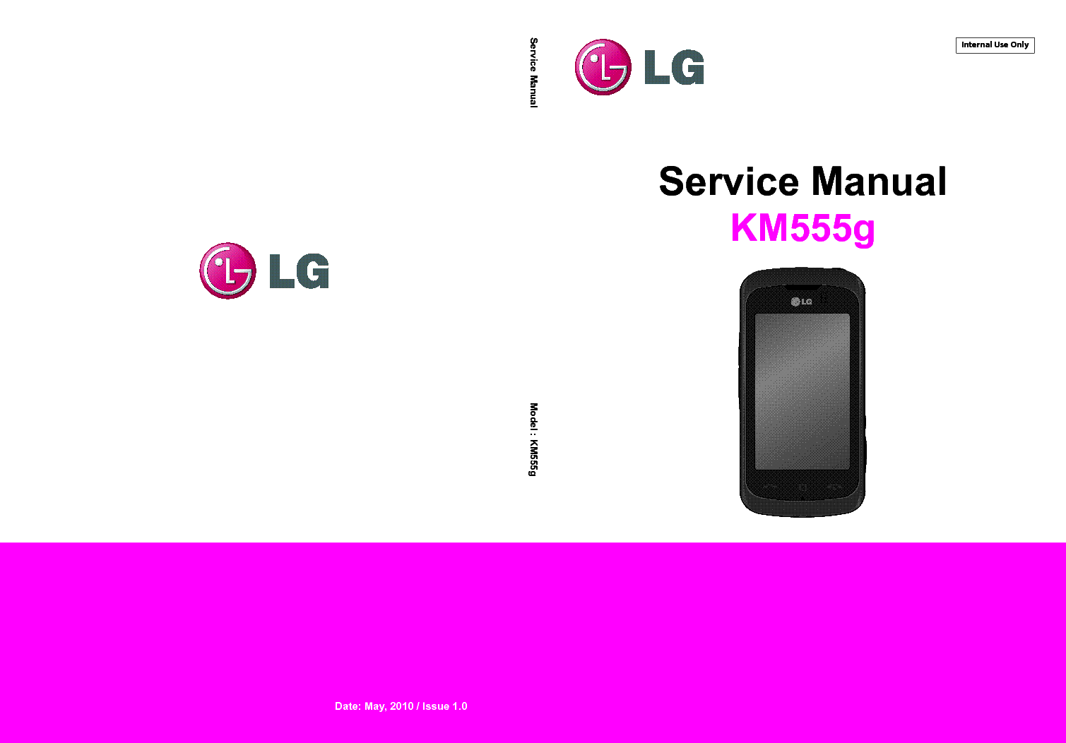 LG KM555G SVC ENG 100518 service manual