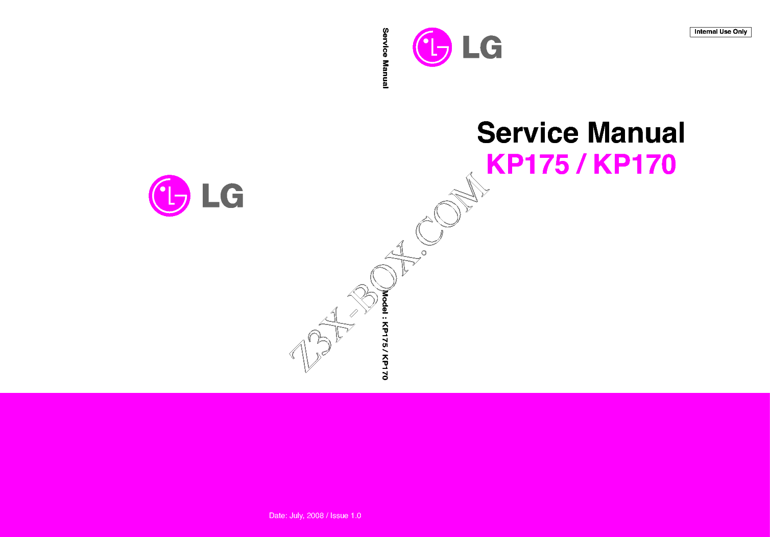 LG KP175 KP170 SVC ENG 0731 service manual