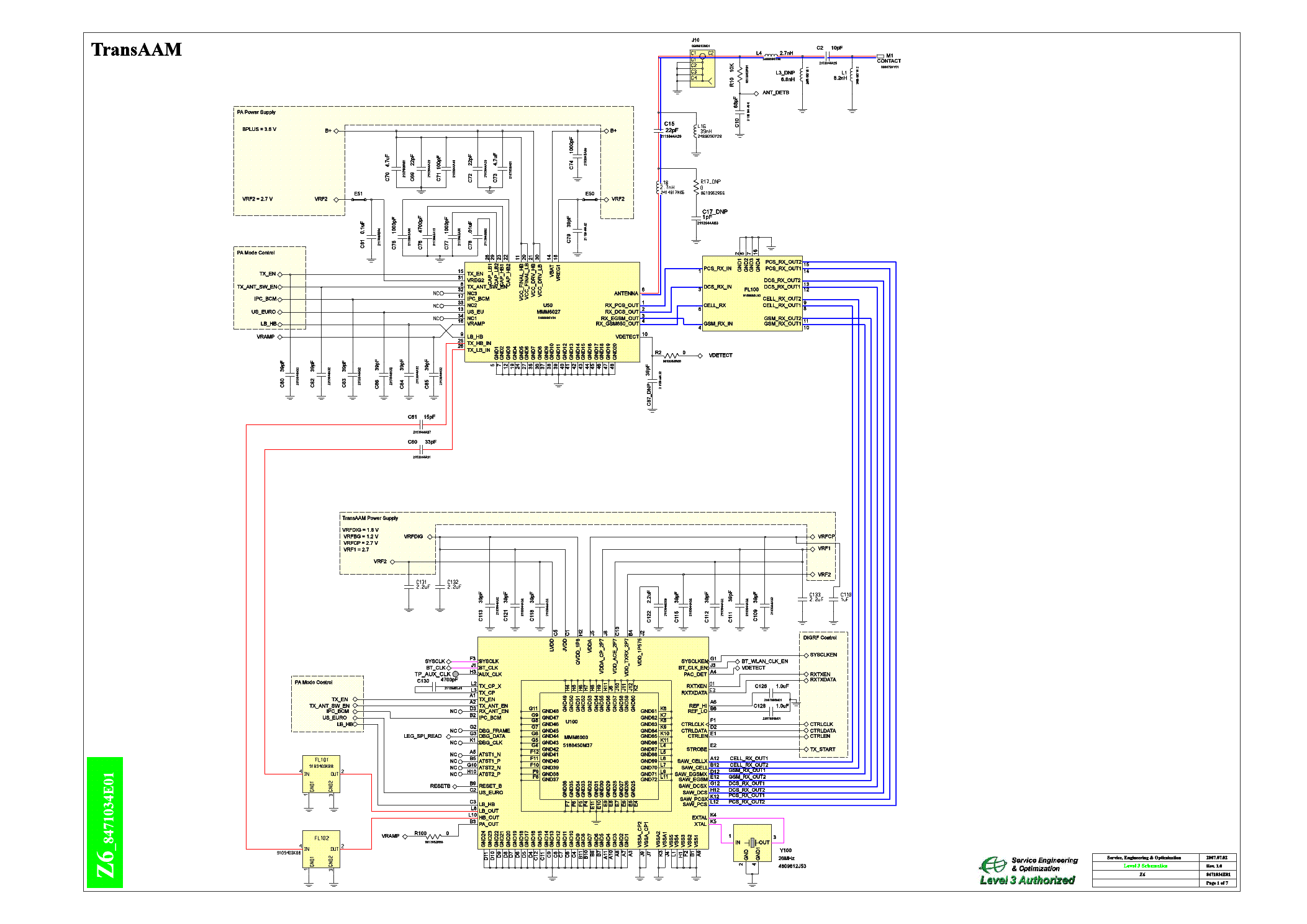 Схема motorola e398