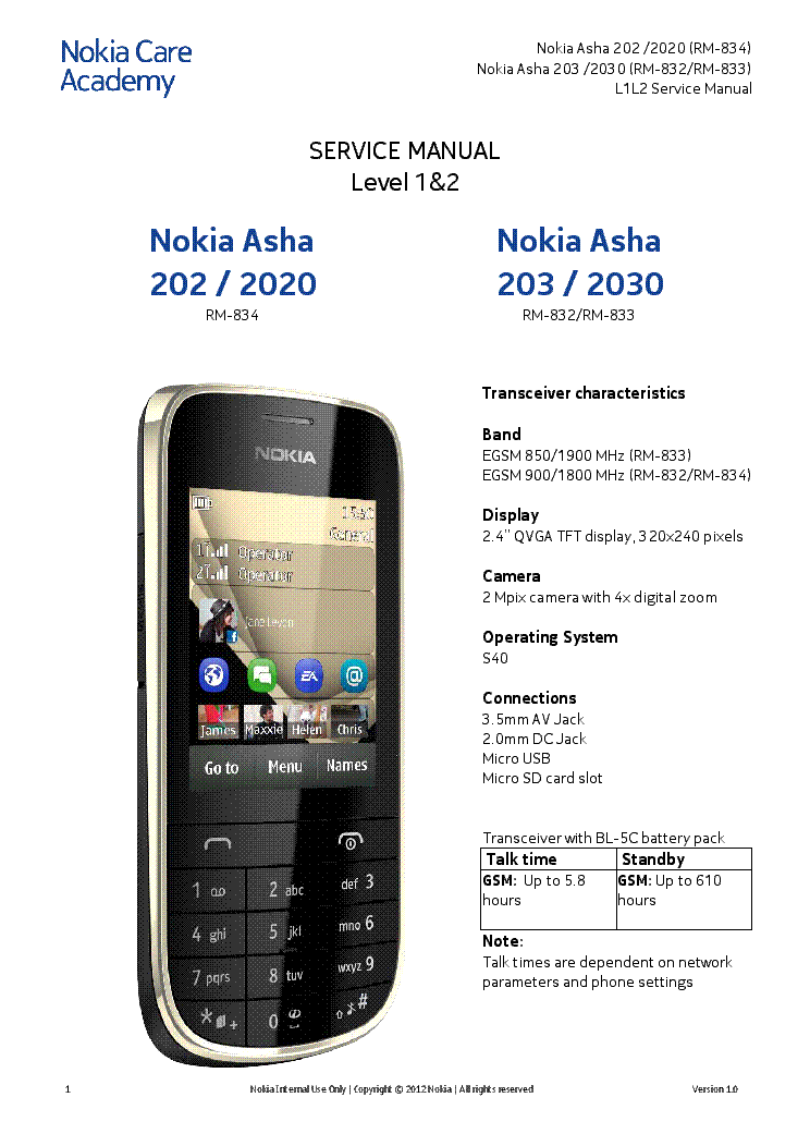 Nokia asha 202 инструкция