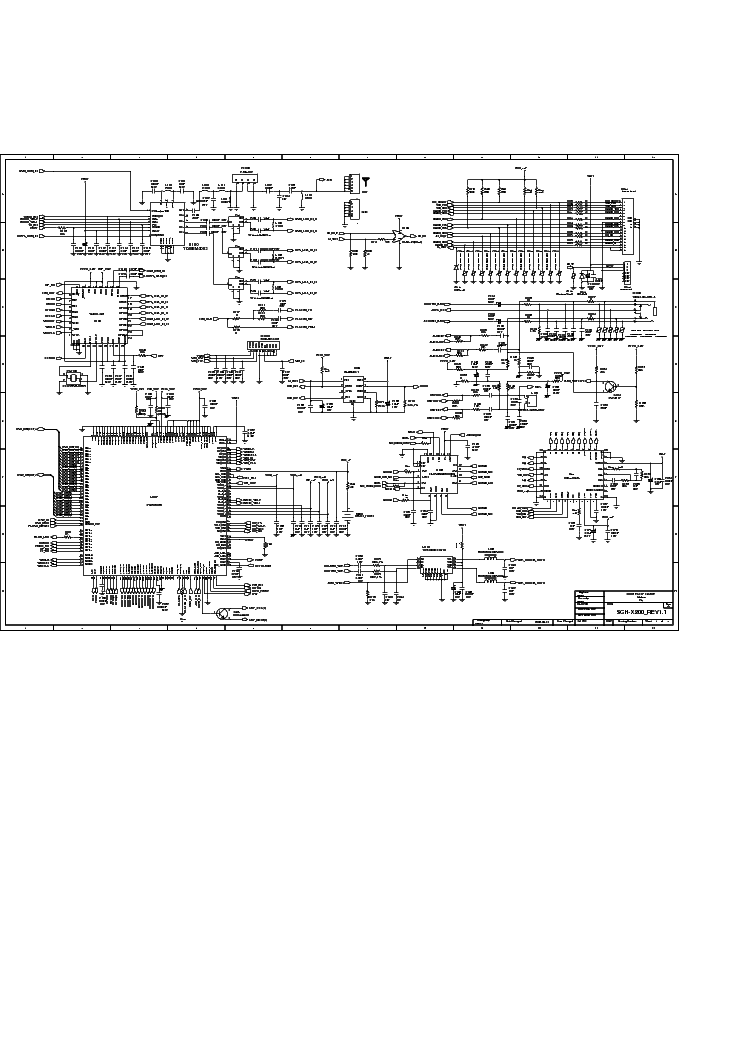 SAMSUNG SGH-X200 SCH Service Manual Download, Schematics, Eeprom ...