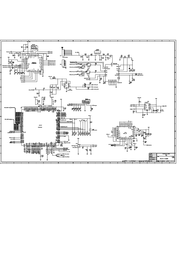 SAMSUNG X160B SCH service manual