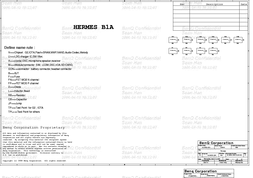 SIEMENS E61 SCH service manual