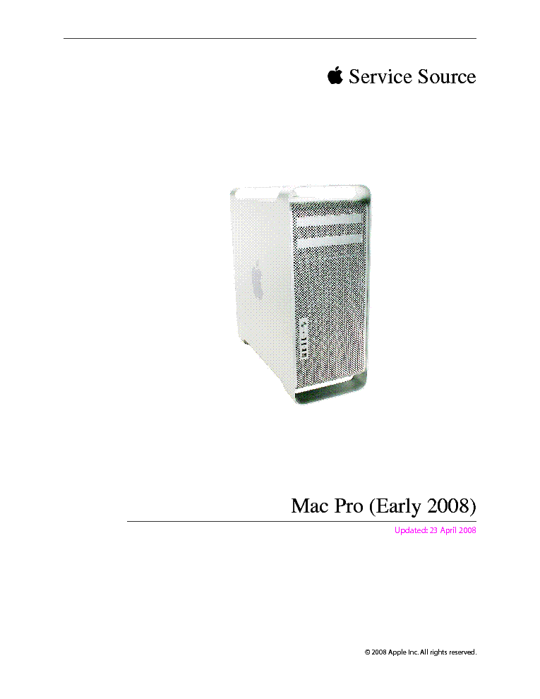 MacPro Early2008（3GHz・8GB・HDD多数）取説冊子等あり