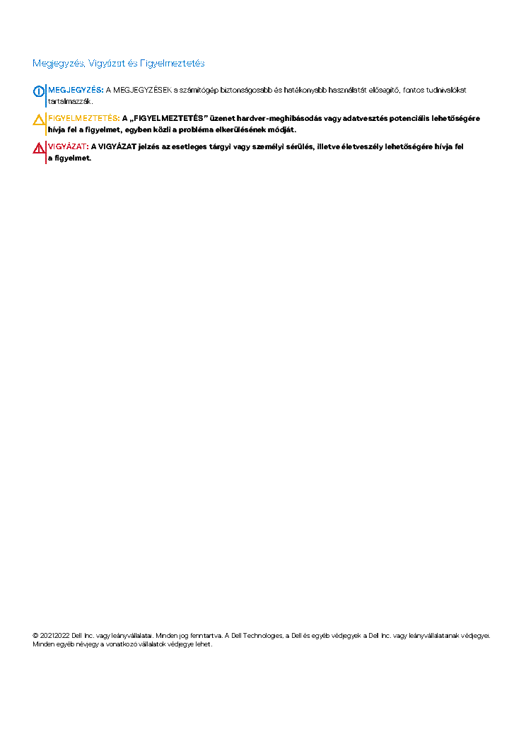 DELL LATITUDE 7220 RUGGED EXTREME TABLET 5G SERVICE MANUAL HU service manual (2nd page)