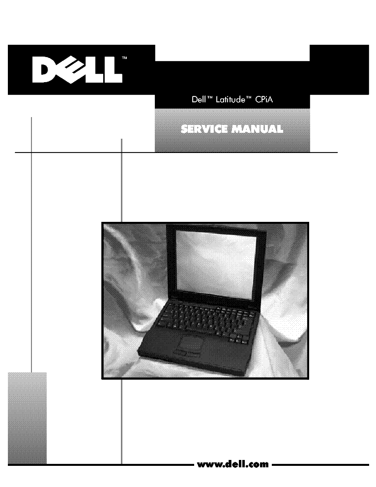 DELL LATITUDE CPI A SERVICE MANUAL EN service manual