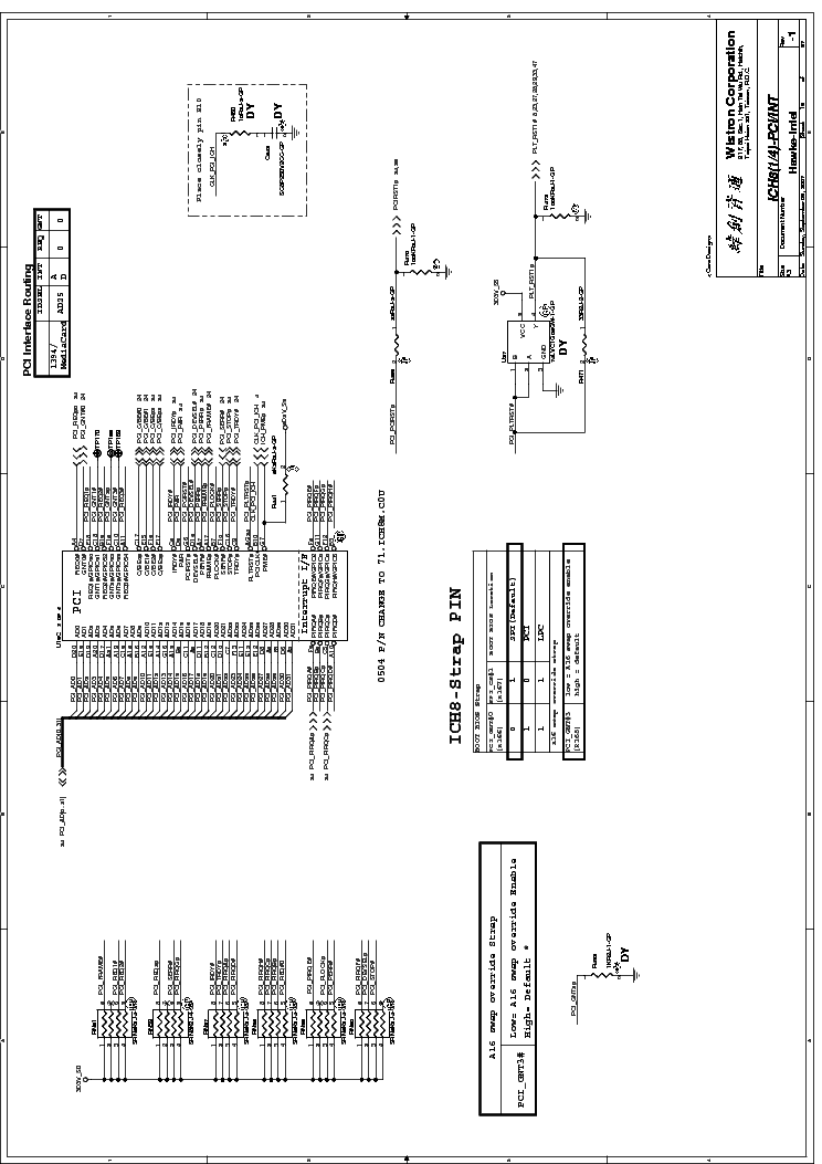DELL XPS M1530 WISTRON DH3 HAWKE-INTEL REV -1 SCH service manual (1st page)