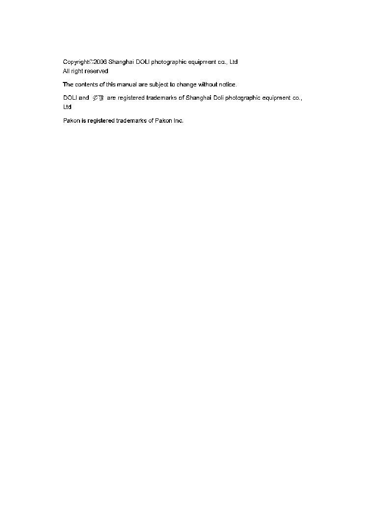 SHANGHAI DOLI DL2300 SM Service Manual download, schematics, eeprom