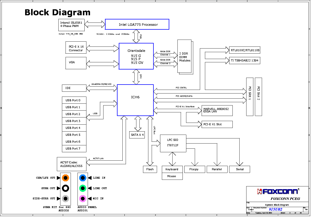 Схема foxconn fx 500