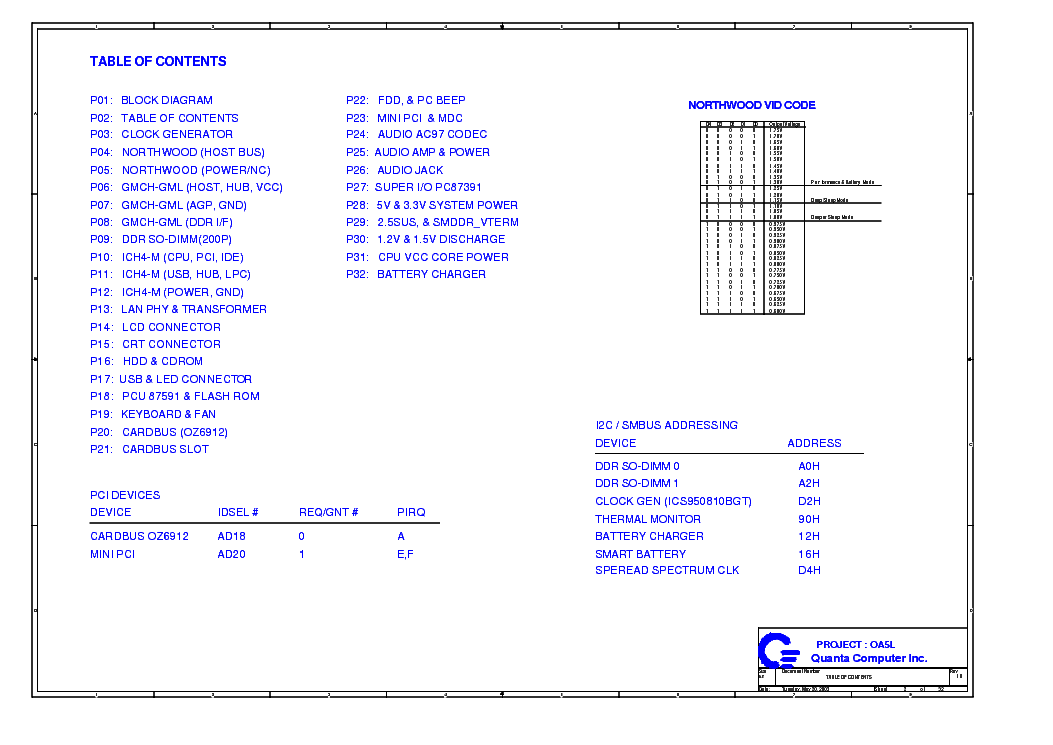 Gateway M305 M305crv M405 Quanta Oa5l Rev 3c Sch Service Manual Download Schematics Eeprom Repair Info For Electronics Experts