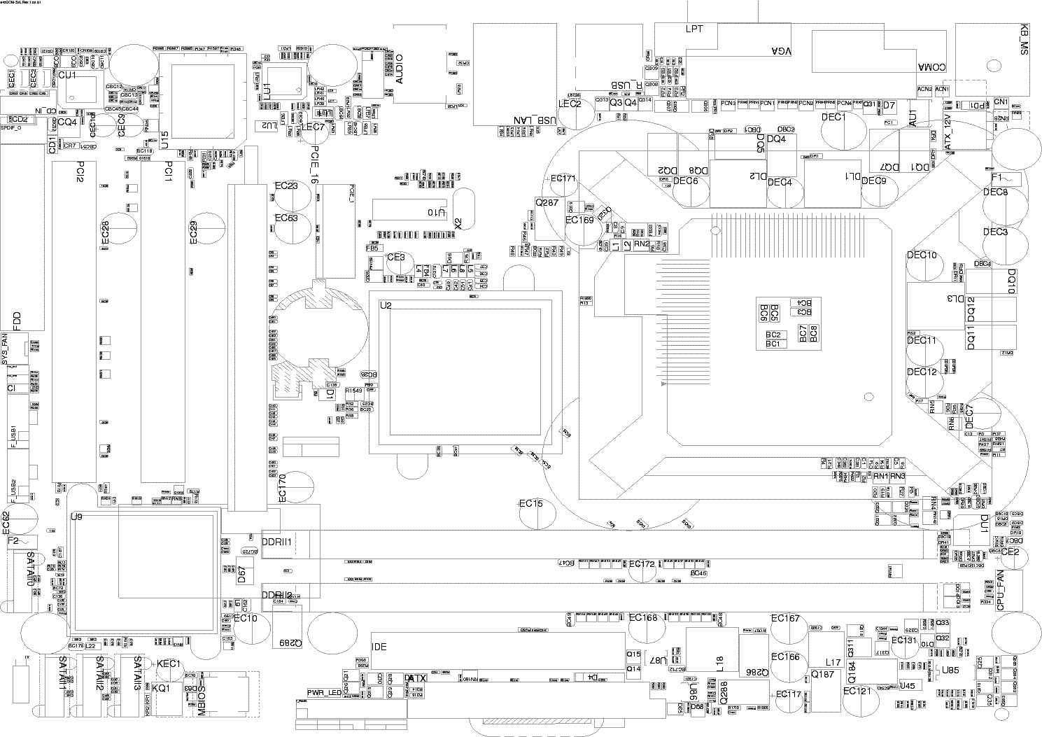 La 6631p схема