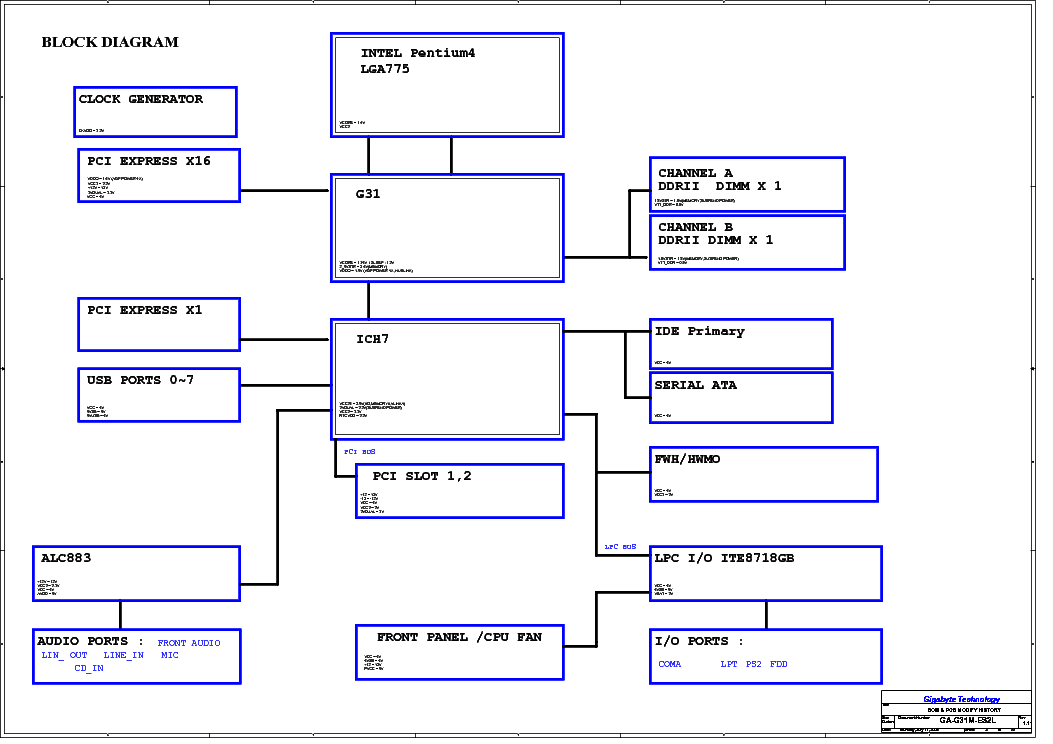 Gigabyte Ga G31m Es2l Rev 1 11 Sch Service Manual Download Schematics Eeprom Repair Info For Electronics Experts
