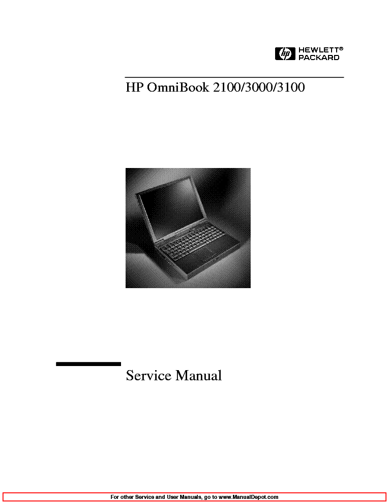 HP OB2100-3000-3100 SM service manual (1st page)