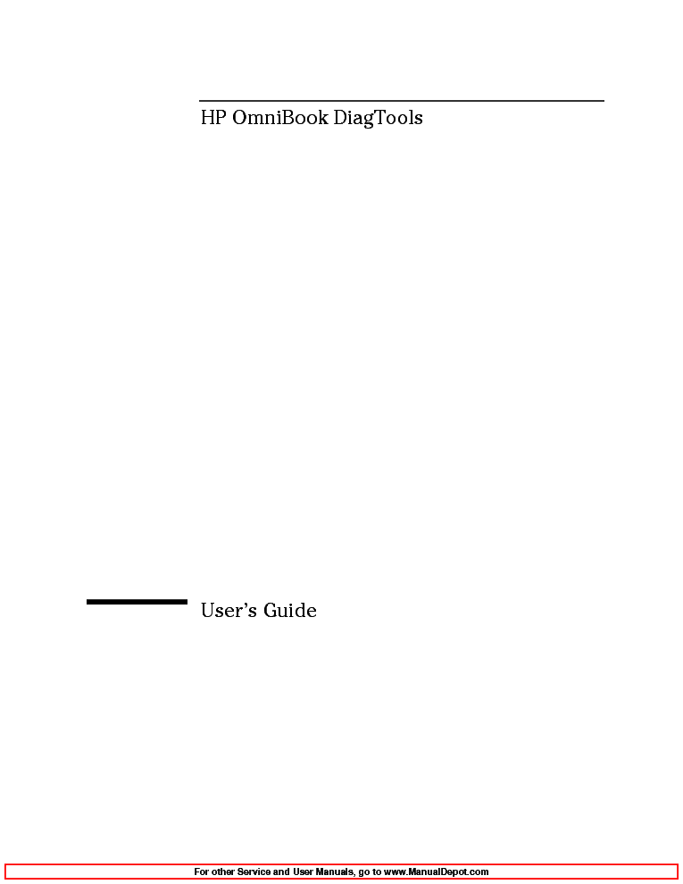 HP OB2100 DT UG1 service manual (1st page)