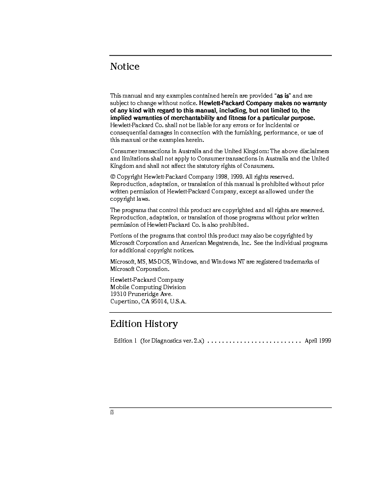 HP OB2100 DT UG1 service manual (2nd page)