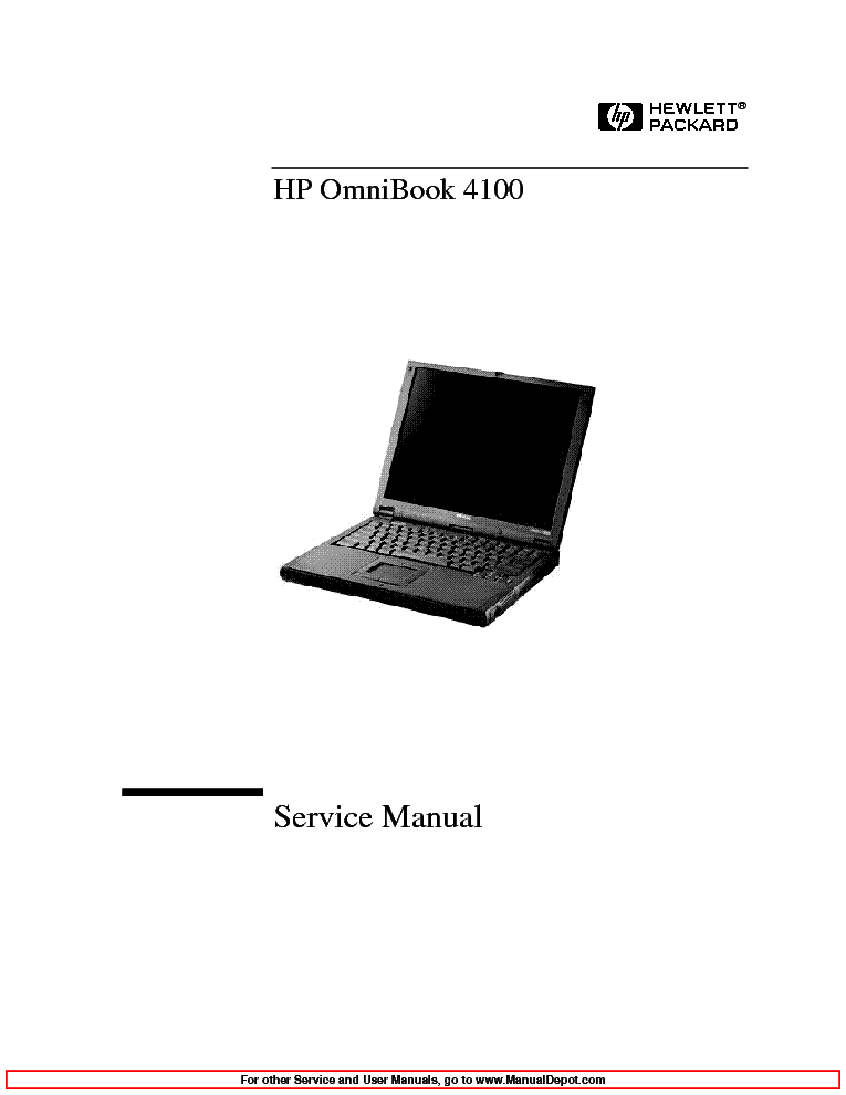 HP OB4100 SM service manual (1st page)