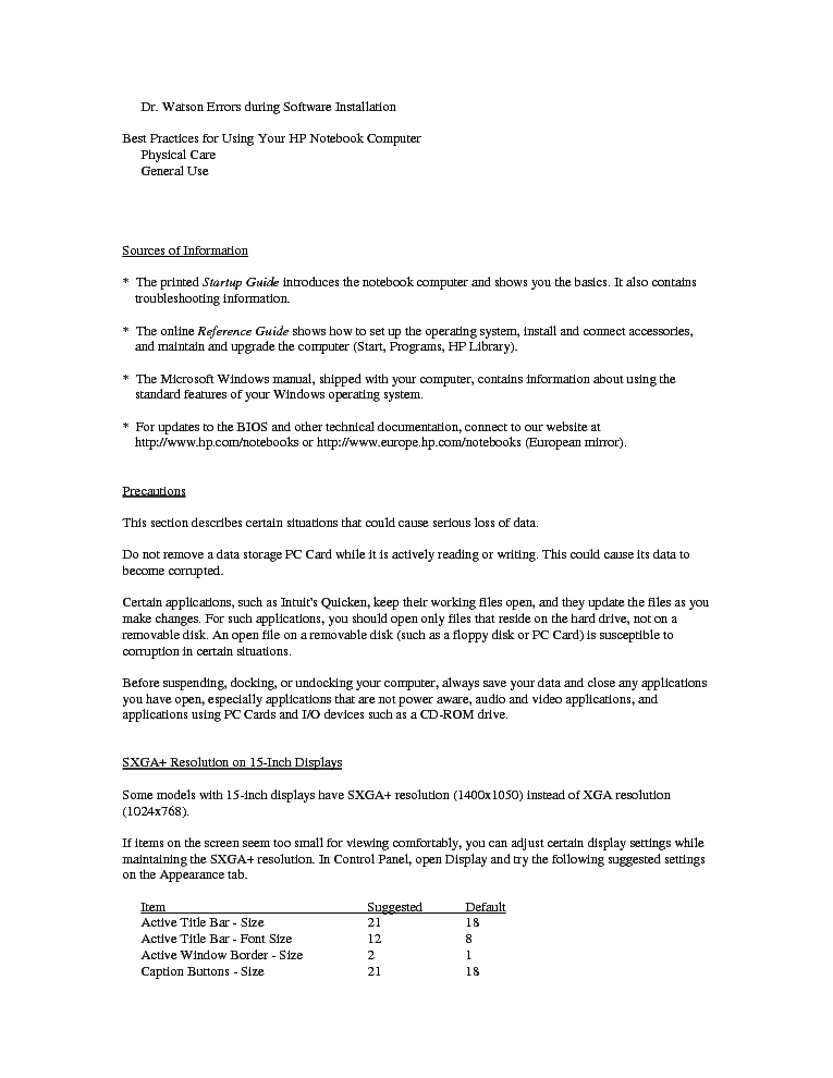 HP OB6000 MRI service manual (2nd page)