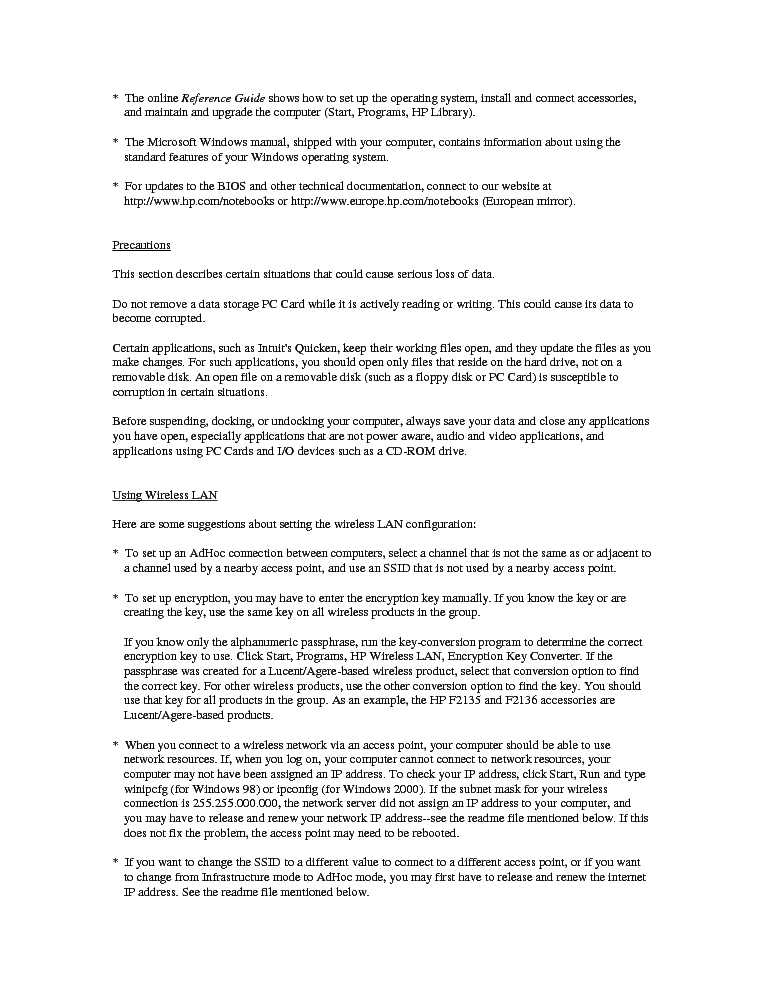 HP OB6100 MRI service manual (2nd page)