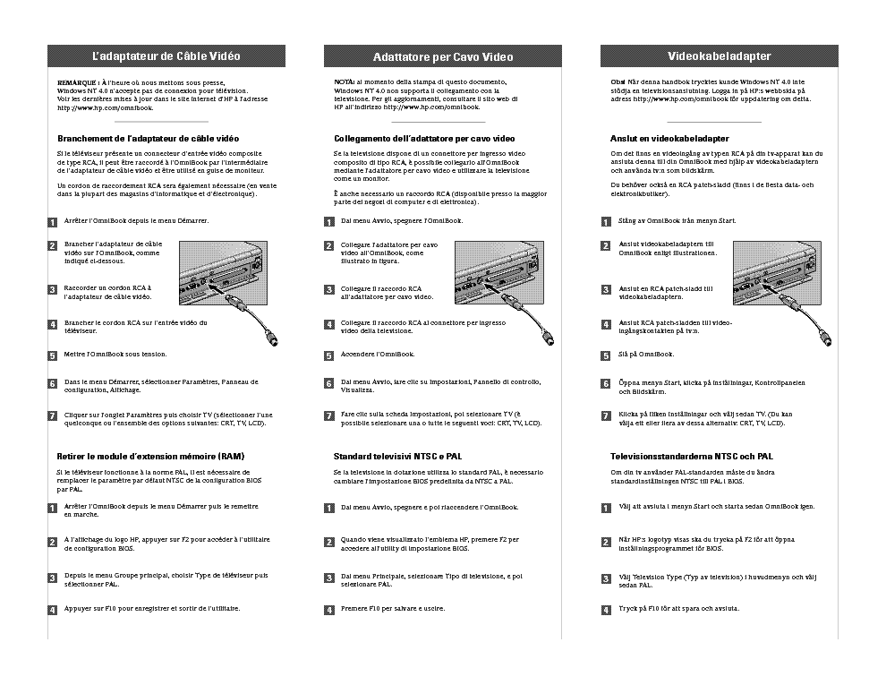 HP OB7100 VCA service manual (2nd page)