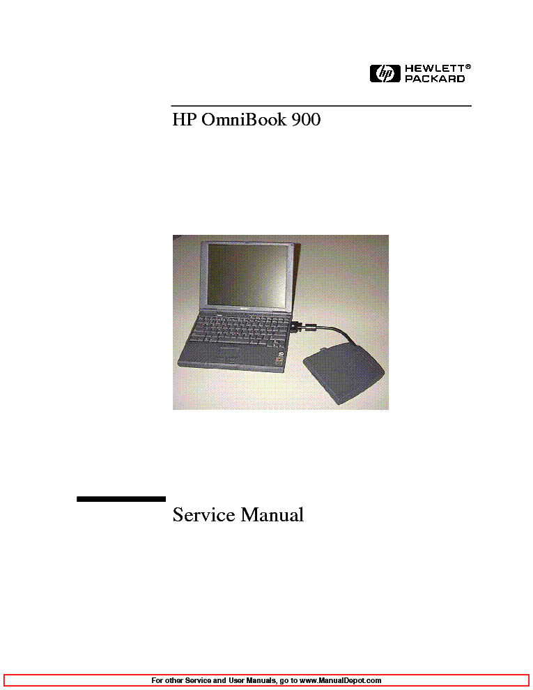HP OB900 SM service manual (1st page)