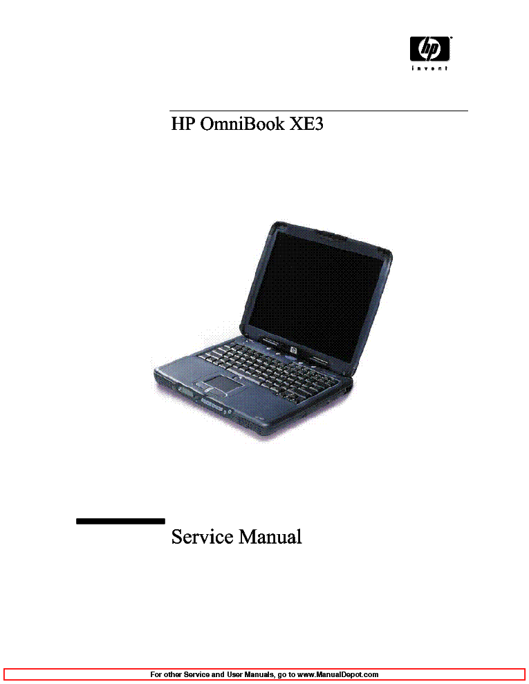 HP OBXE3 SM service manual (1st page)