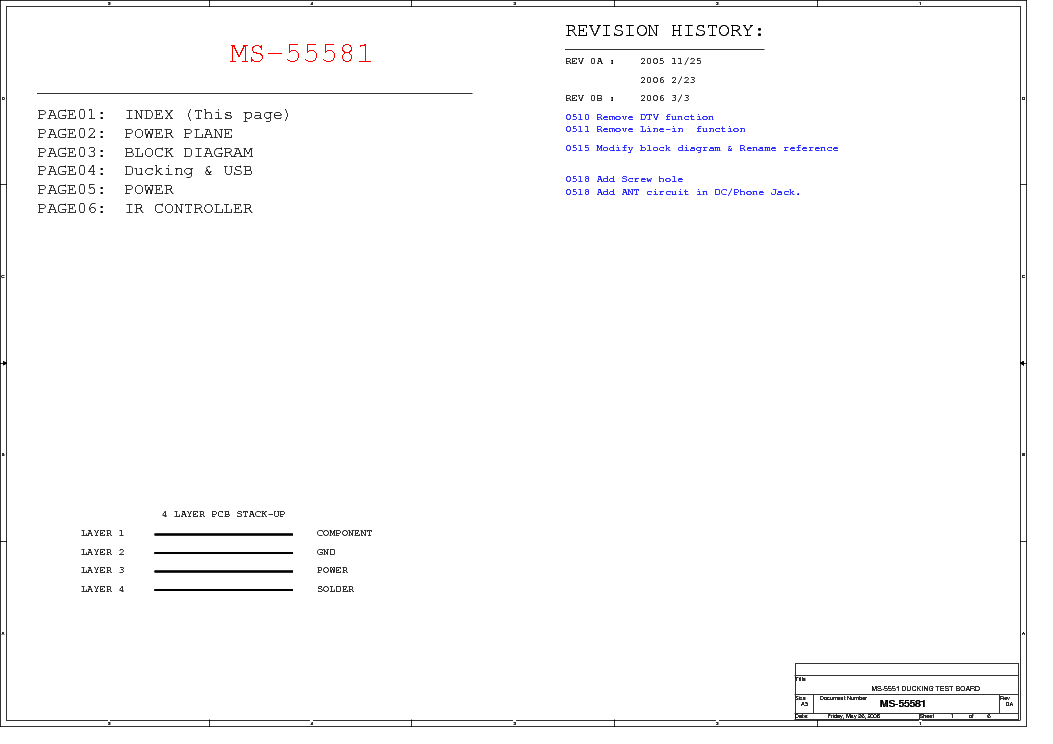 MSI MS-55581 REV 0A SCH service manual (1st page)