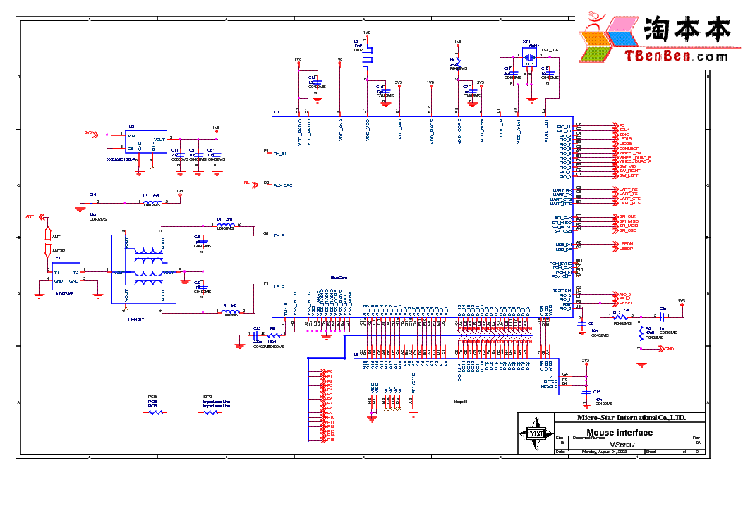 MSI MS-6837 REV 0A SCH service manual