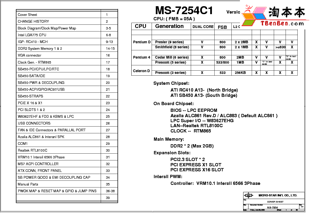 ms-7254 ver 3.0 bios update