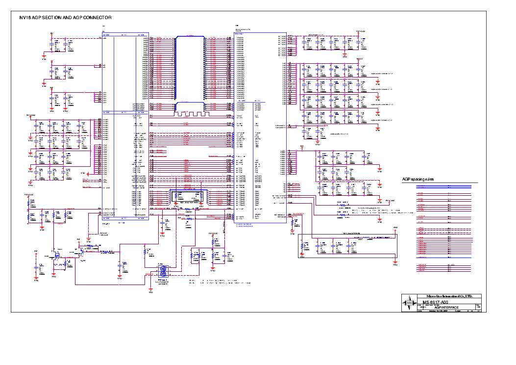 MSI MS-8917 REV A00 SCH Service Manual download, schematics, eeprom Sns-Brigh10