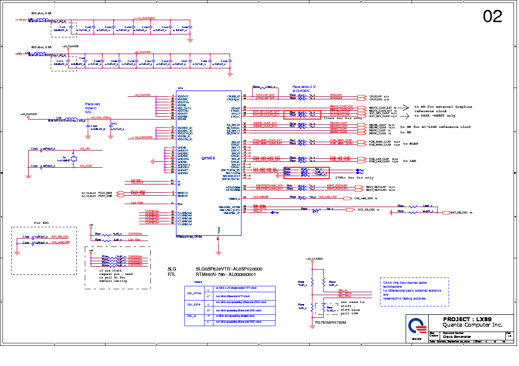 Quanta lx6 схема