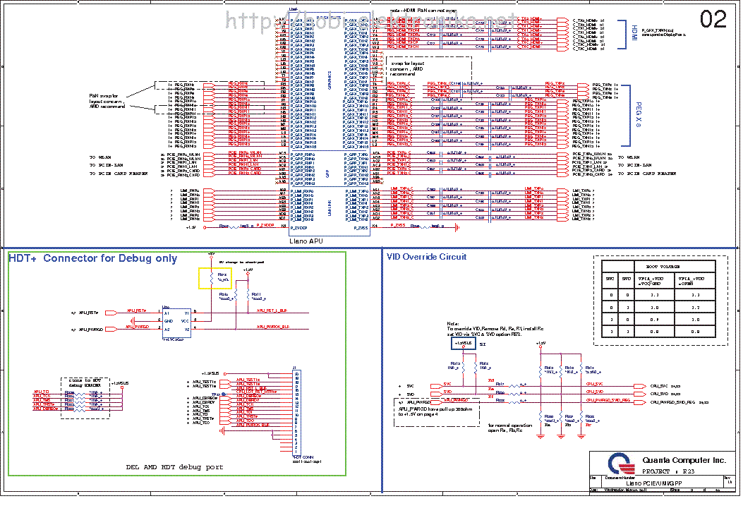 Quanta r23 схема