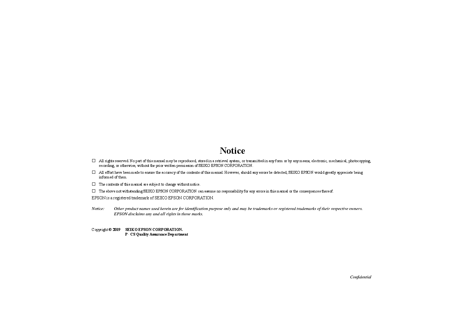 EPSON ET-16600 L15150 ET-16650 ST-C8000 L15160 COLOR INKJET PRINTER SM service manual (2nd page)