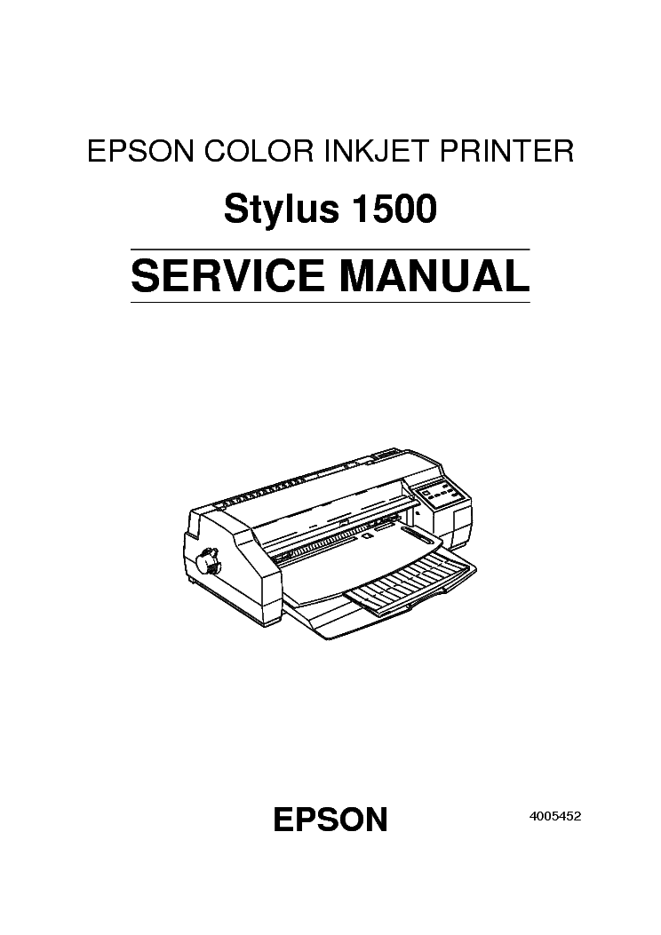 EPSON STYLUS PHOTO RX520 530 CX7700 7800 Service Manual free download ...