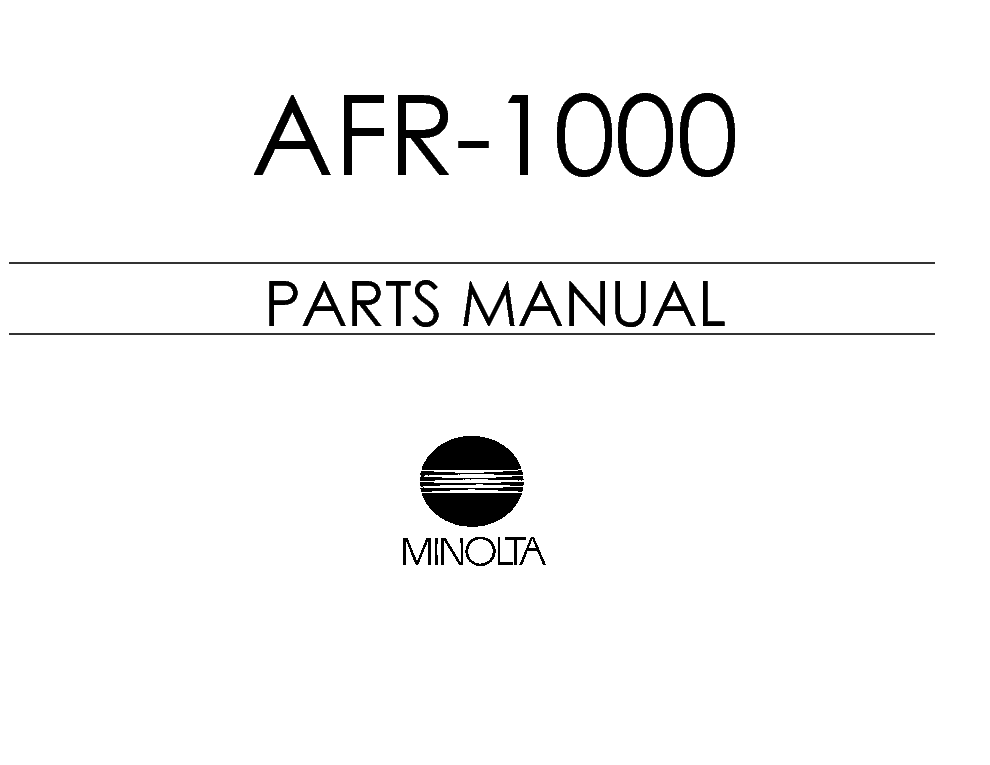 minolta-afr-1000-parts-service-manual-download-schematics-eeprom