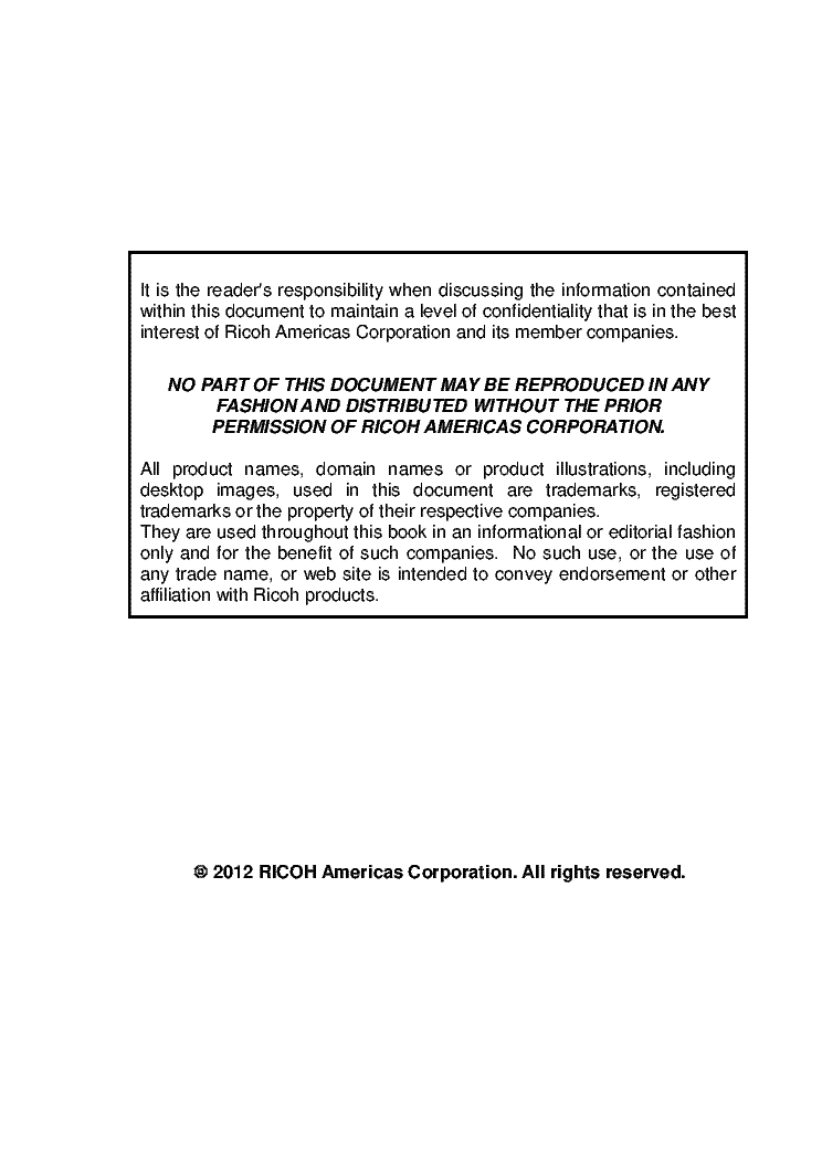 RICOH AFICIO SP 3500SF SP 3510SF M118 M119 SM service manual (2nd page)