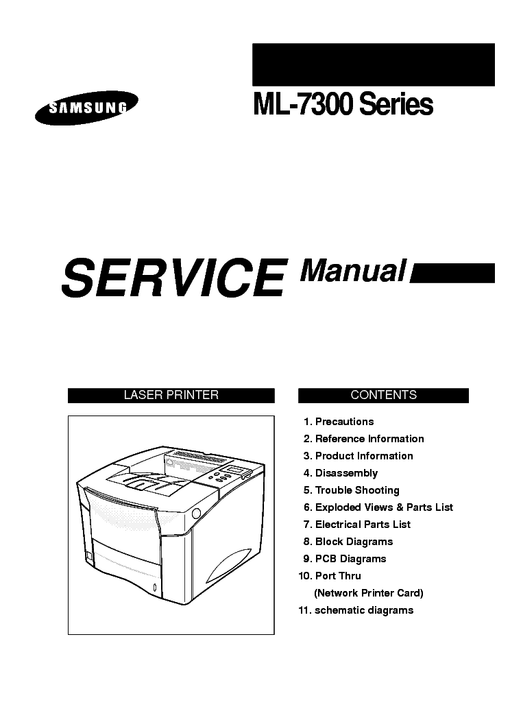 SAMSUNG ML-7300N SM service manual