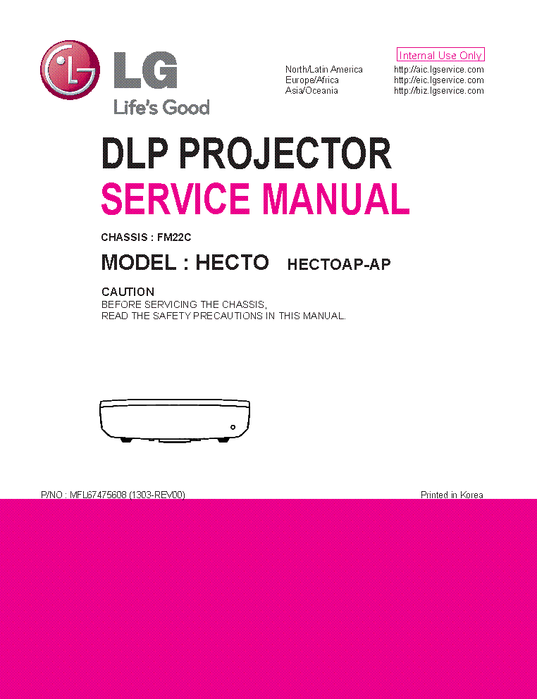 LG HECTOAP-AP CHASSIS FM22C SM service manual