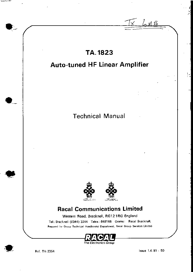 Racal Hf Manual