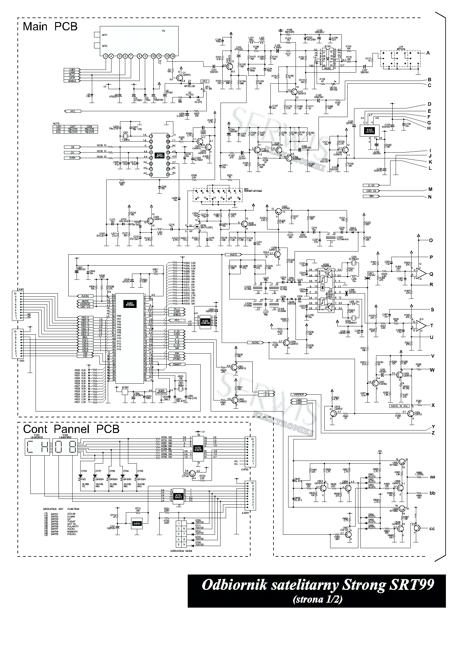 Supra pas 6255 схема принципиальная электрическая