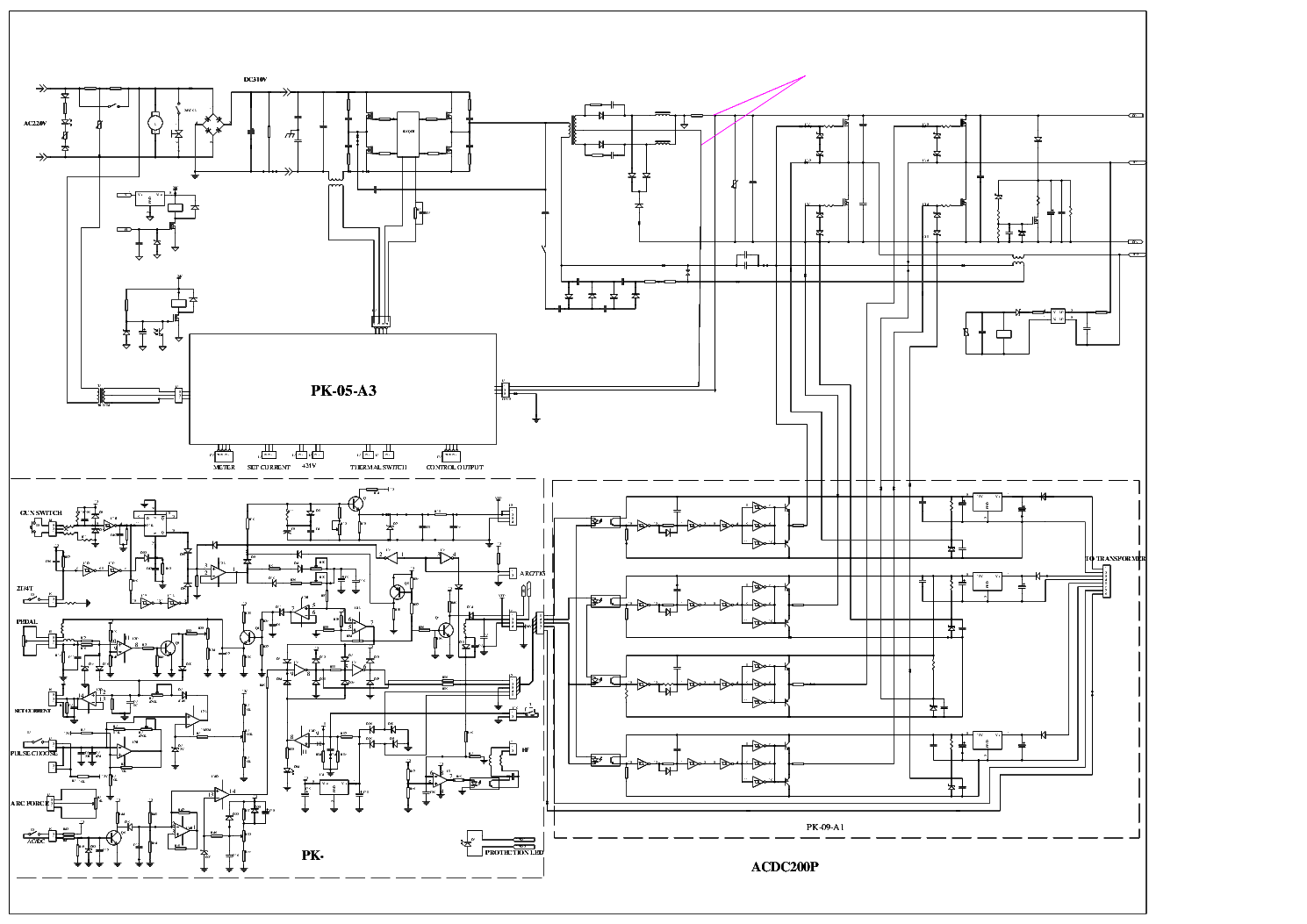 Схема сварочника торус 200