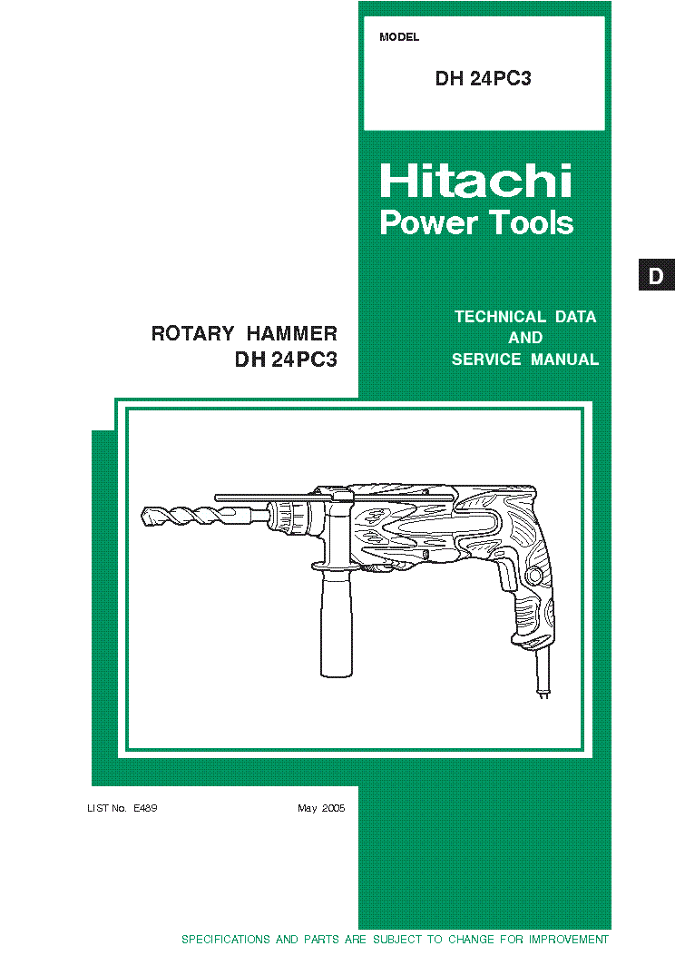 Hitachi dh24pc3 схема