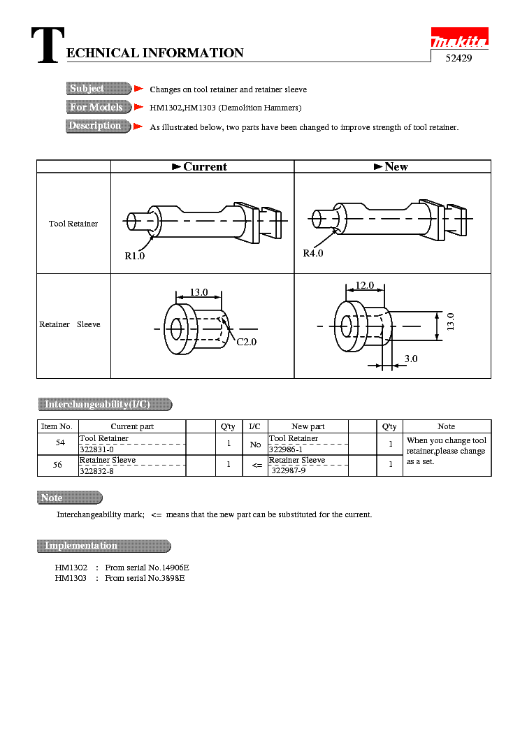 MAKITA 52429-WW-1 Service Manual download, schematics, eeprom, repair ...