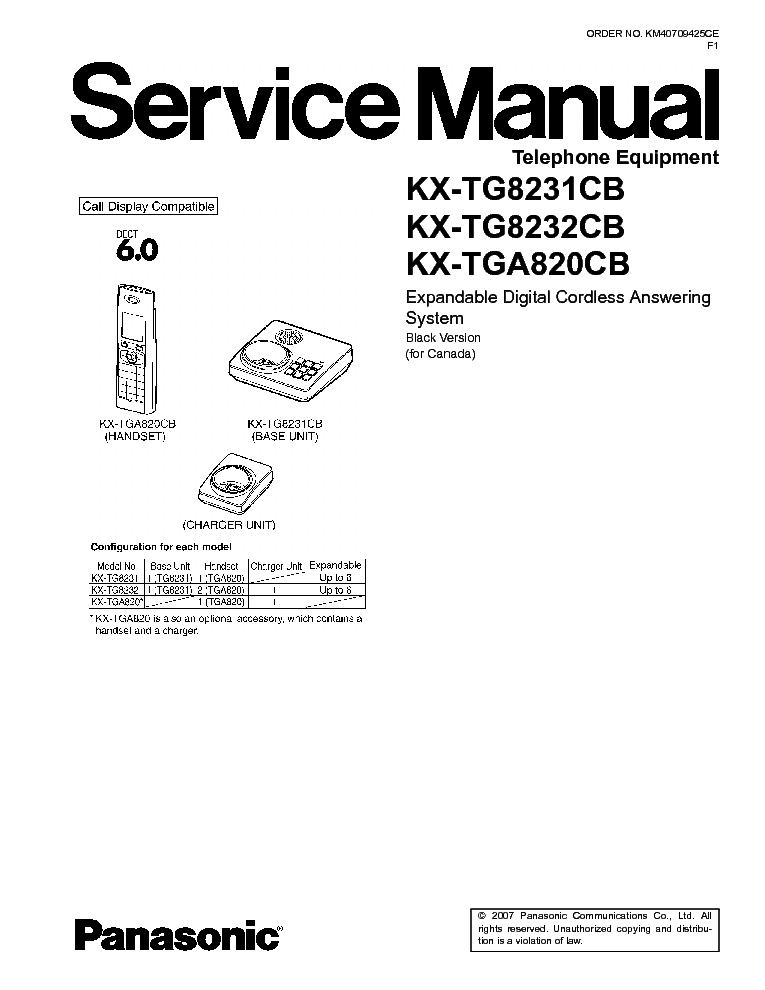 Инструкция К Телефону Panasonic Kx-Tcd150sp