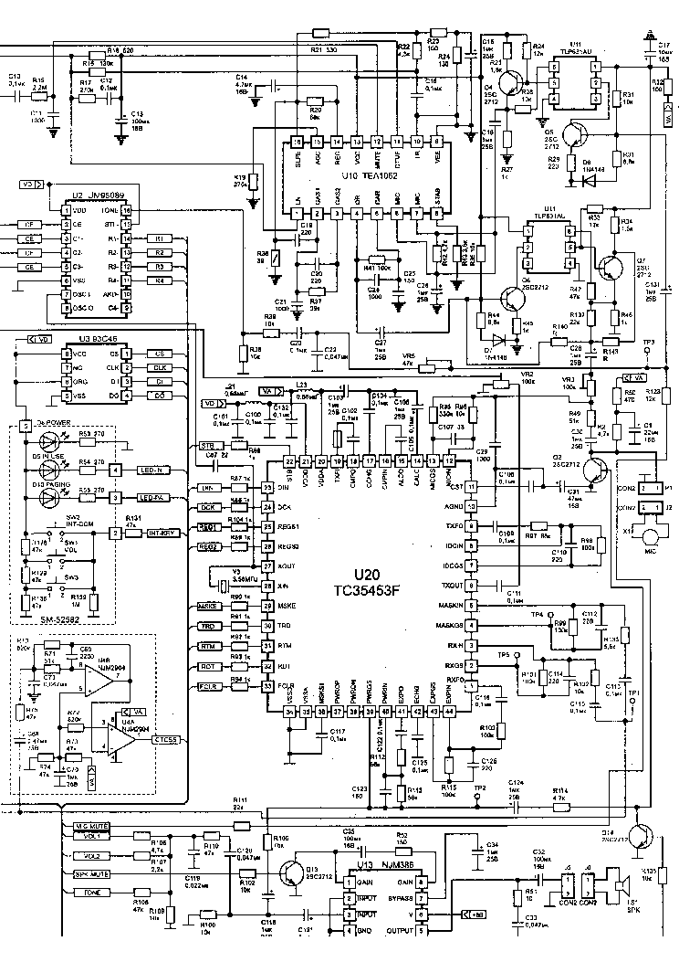 SENAO SN525 SCH Service Manual Download, Schematics, Eeprom.