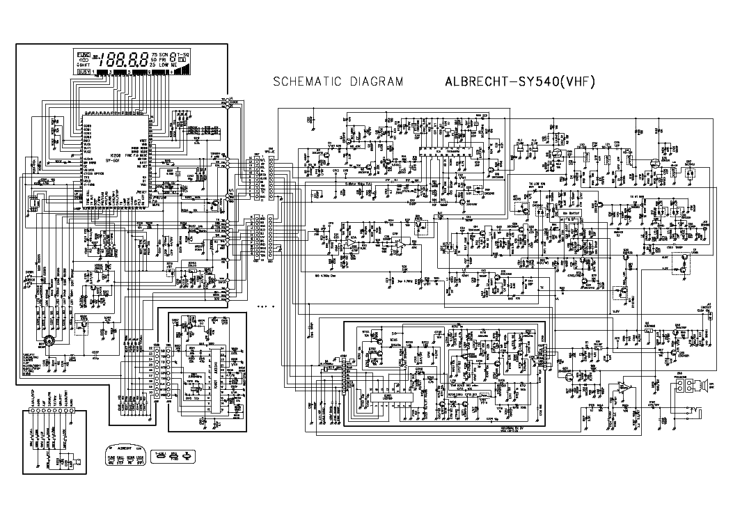 Albrecht ae 6310 схема - 94 фото