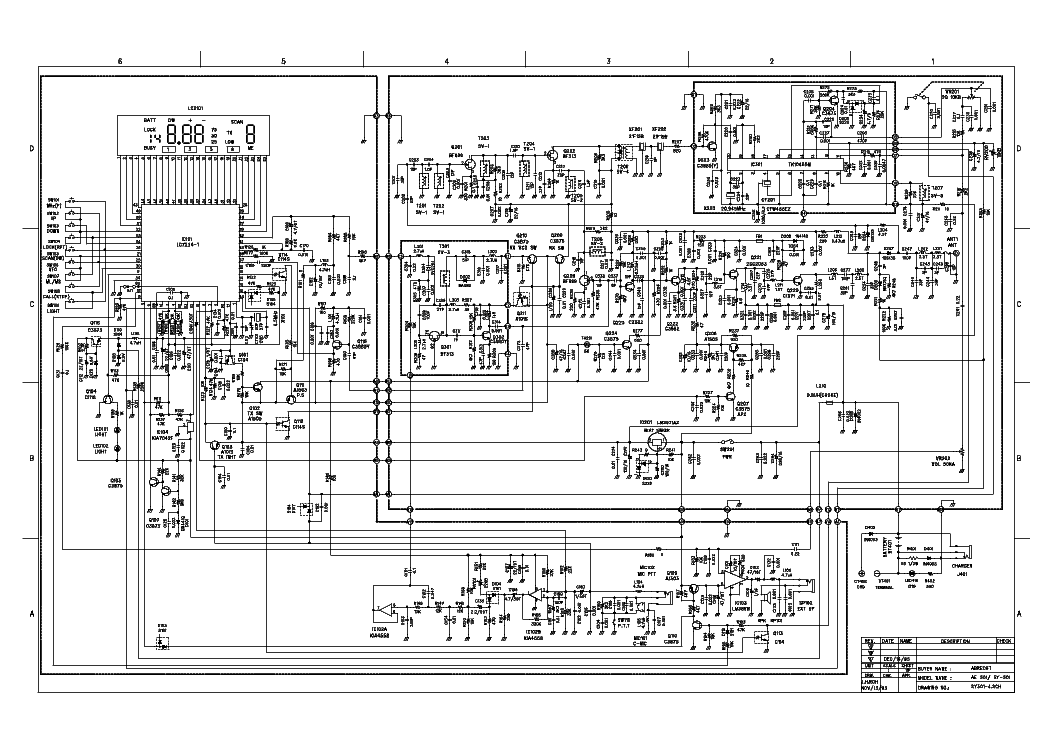 ALBRECHT AE 4200 MC SCH Service Manual free download, schematics ...